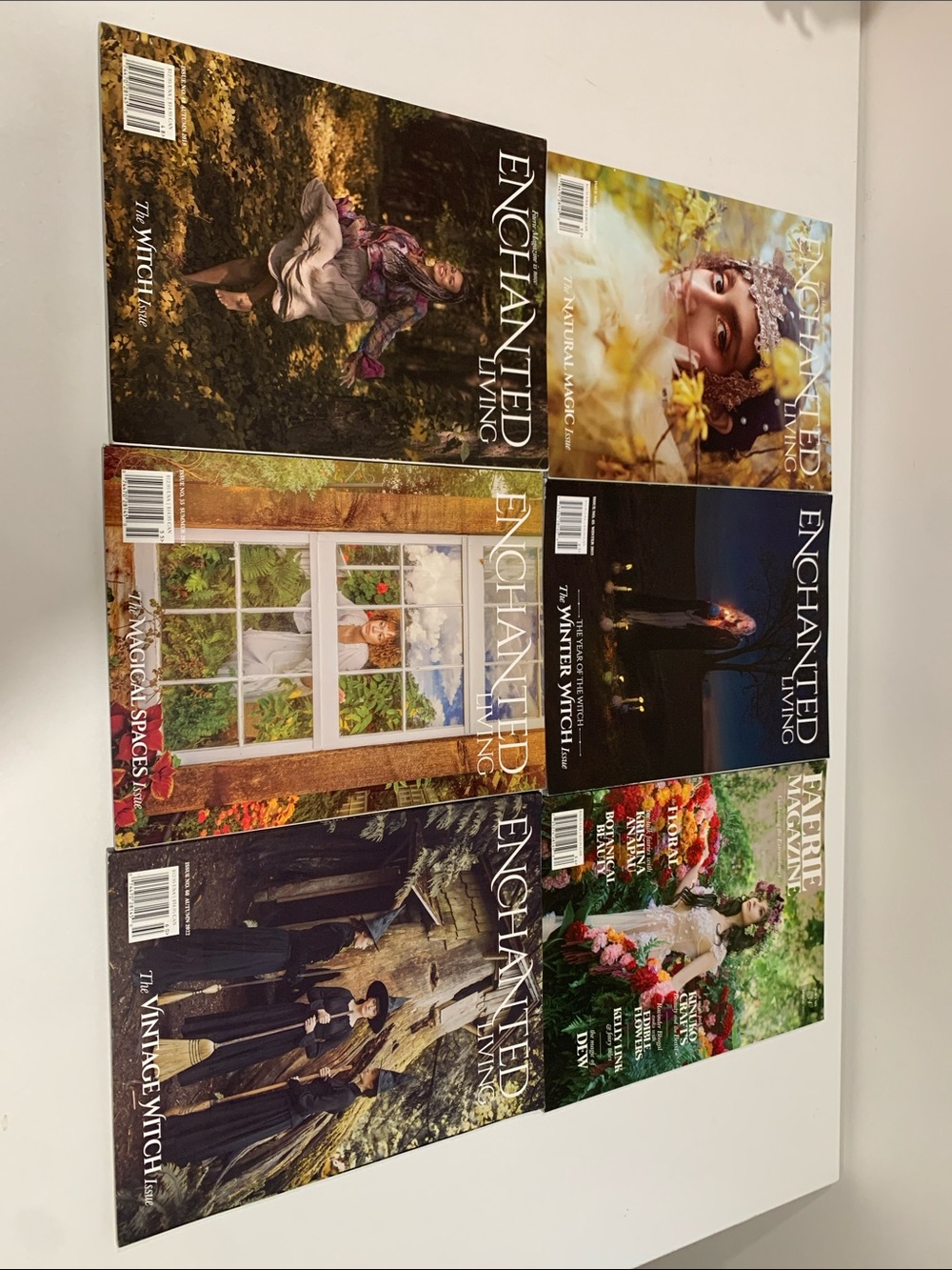Six magazine lot for specific client